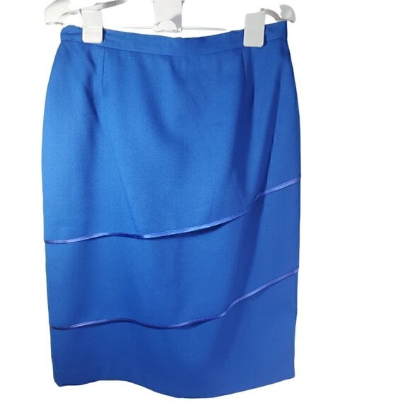 women's Simon Chang 2 Piece Outfit Blazer & Skirt - Picture 6 of 8